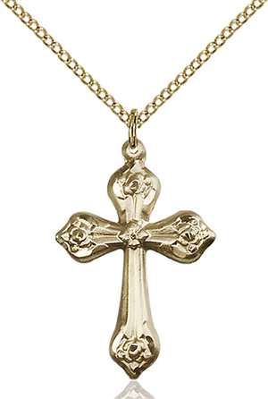 6010GF/18GF <br/>Gold Filled Cross Pendant