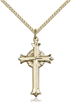 6011GF/18GF <br/>Gold Filled Cross Pendant