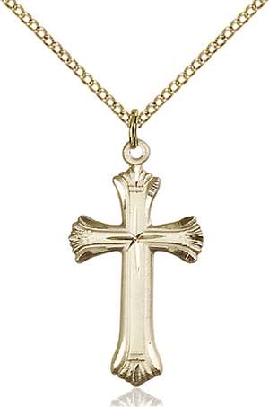 6013GF/18GF <br/>Gold Filled Cross Pendant