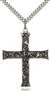 6029SS/24S <br/>Sterling Silver Cross Pendant