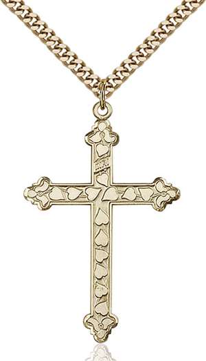 6033GF/24G <br/>Gold Filled Cross Pendant