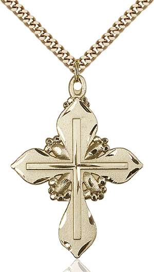 6060GF/24G <br/>Gold Filled Cross Pendant