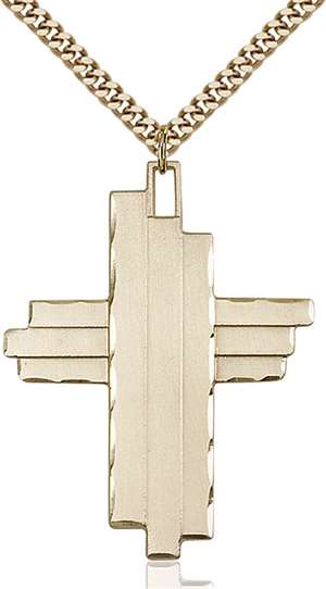 6064GF/24G <br/>Gold Filled Cross Pendant