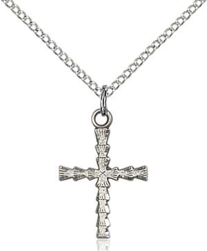 6069SS/18SS <br/>Sterling Silver Cross Pendant