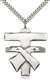 6073SS/24S <br/>Sterling Silver Franciscan Cross Pendant