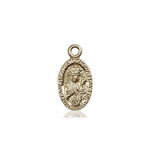 6091KT <br/>14kt Gold O/L of Czestochowa Medal
