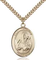 St. Andrew the Apostle Medal<br/>7000 Oval, Gold Filled