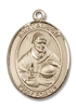 St. Albert the Great Medal<br/>7001 Oval, 14kt Gold