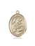 St. Anthony of Padua Medal<br/>7004 Oval, 14kt Gold