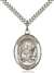 St. Apollonia Medal<br/>7005 Oval, Sterling Silver