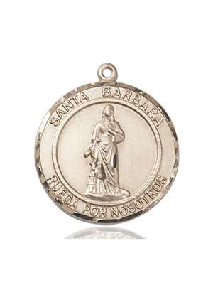 Santa Barbara Medal<br/>7006 Spanish, Round, 14kt Gold