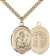 St. Benedict Medal<br/>7008 Oval, Gold Filled