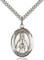 St. Blaise Medal<br/>7010 Oval, Sterling Silver