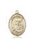 St. Benjamin Medal<br/>7013 Oval, 14kt Gold