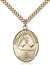 St. Katharine Drexel Medal<br/>7015 Oval, Gold Filled