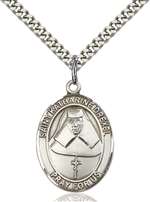 St. Katharine Drexel Medal<br/>7015 Oval, Sterling Silver