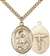 St. Camillus of Lellis Medal<br/>7019 Oval, Gold Filled