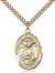 St. Catherine Laboure Medal<br/>7021 Oval, Gold Filled