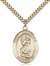 St. Christopher Medal<br/>7022 Oval, Gold Filled