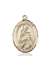 St. Daniel Medal<br/>7024 Oval, 14kt Gold