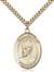 St. Edward the Confessor Medal<br/>7026 Oval, Gold Filled