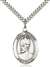 St. Edward the Confessor Medal<br/>7026 Oval, Sterling Silver