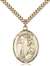 St. Elmo Medal<br/>7031 Oval, Gold Filled