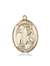 St. Elmo Medal<br/>7031 Oval, 14kt Gold