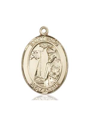 St. Elmo Medal<br/>7031 Oval, 14kt Gold