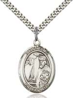 St. Elmo Medal<br/>7031 Oval, Sterling Silver