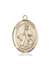 St. Dymphna Medal<br/>7032 Oval, 14kt Gold