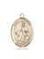 St. Dymphna Medal<br/>7032 Oval, 14kt Gold