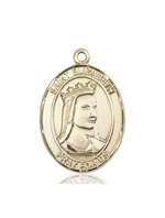 St. Elizabeth of Hungary Medal<br/>7033 Oval, 14kt Gold
