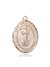 San Francis Medal<br/>7036 Spanish, Oval, 14kt Gold