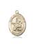 St. Francis Xavier Medal<br/>7037 Oval, 14kt Gold