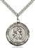 St. Gabriel the Archangel Medal<br/>7039 Round, Sterling Silver