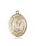 St. Helen Medal<br/>7043 Oval, 14kt Gold