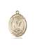 St. Helen Medal<br/>7043 Oval, 14kt Gold