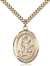 St. Hubert of Liege Medal<br/>7045 Oval, Gold Filled