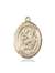 St. Jason Medal<br/>7051 Oval, 14kt Gold