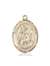 St. John the Baptist Medal<br/>7054 Oval, 14kt Gold