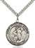 St. John the Baptist Medal<br/>7054 Round, Sterling Silver