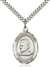 St. John Bosco Medal<br/>7055 Oval, Sterling Silver