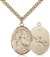 St. Joseph Of Cupertino Medal<br/>7057 Oval, Gold Filled
