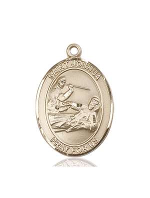 St. Joshua Medal<br/>7059 Oval, 14kt Gold