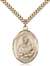 St. Lawrence Medal<br/>7063 Oval, Gold Filled