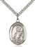 St. Lucia of Syracuse Medal<br/>7065 Oval, Sterling Silver