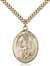 St. Lazarus Medal<br/>7066 Oval, Gold Filled