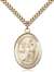 St. Luke the Apostle Medal<br/>7068 Oval, Gold Filled