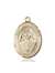 St. Maria Faustina Medal<br/>7069 Oval, 14kt Gold